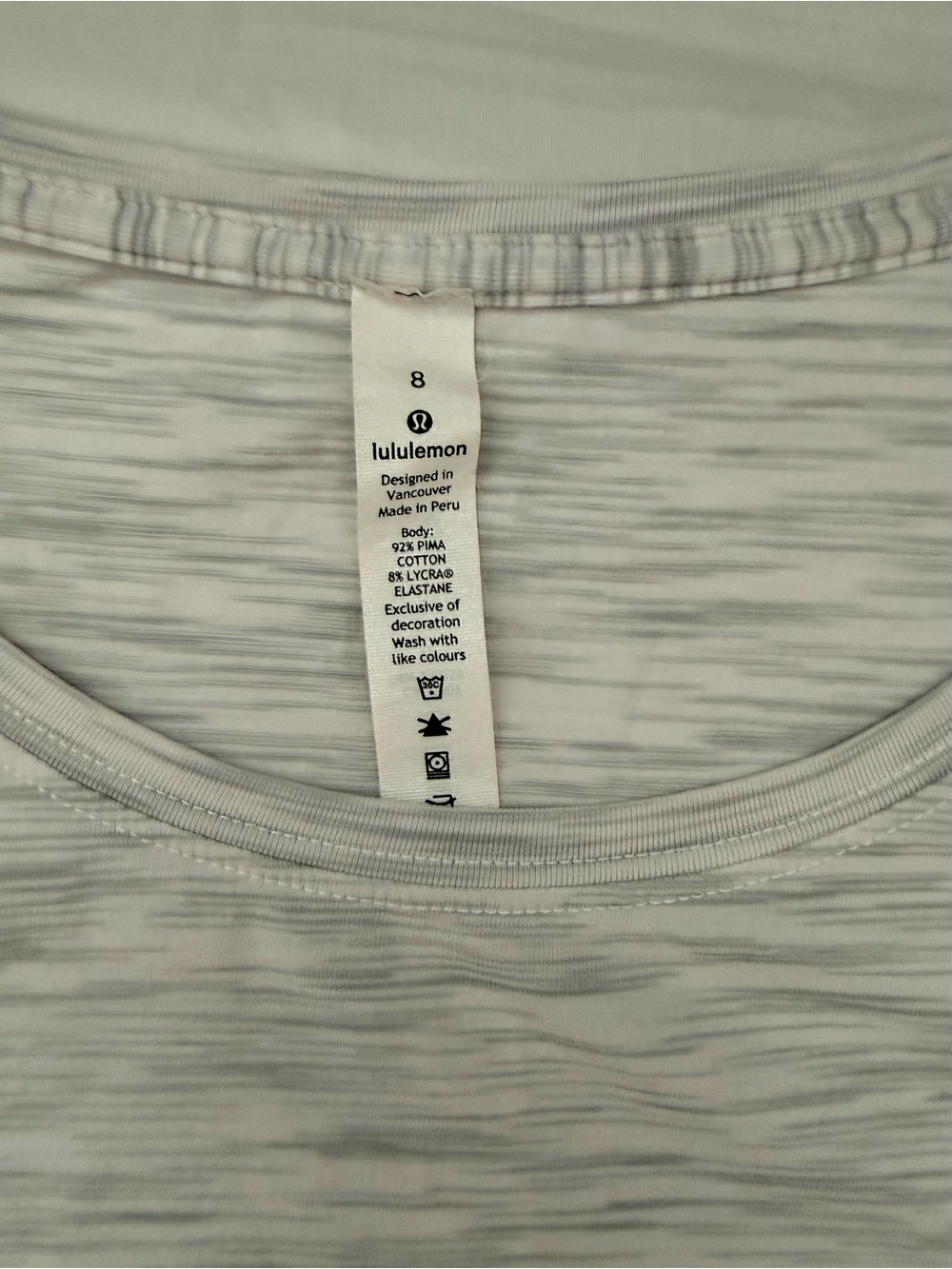 Lululemon Love Crew Neck T-shirt - Picture 2 of 2